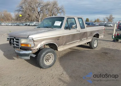 1992 Ford F150 из США, поврежденный, VIN 1FTEX14N8NKB91434